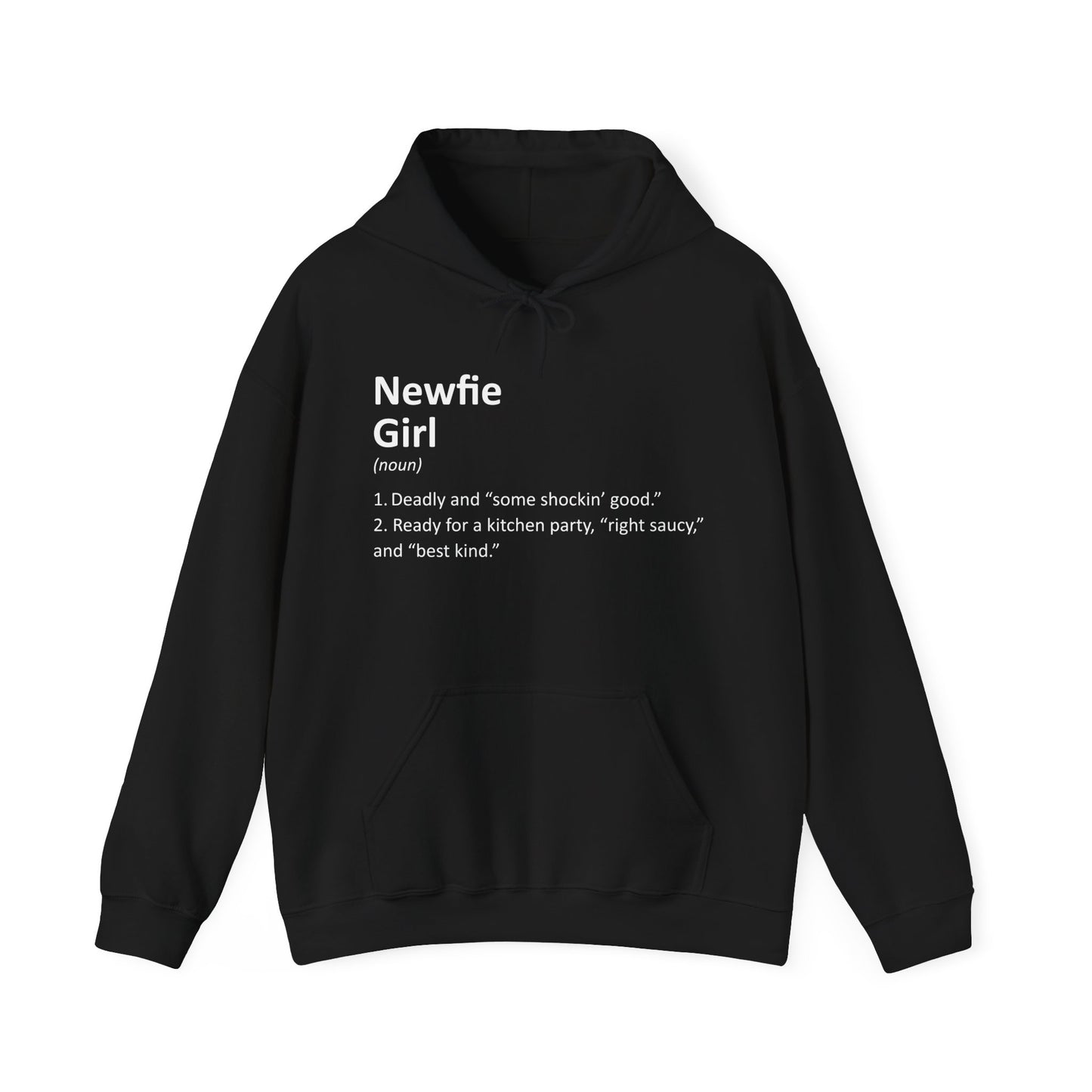 Newfie Girl Definition Hoodie