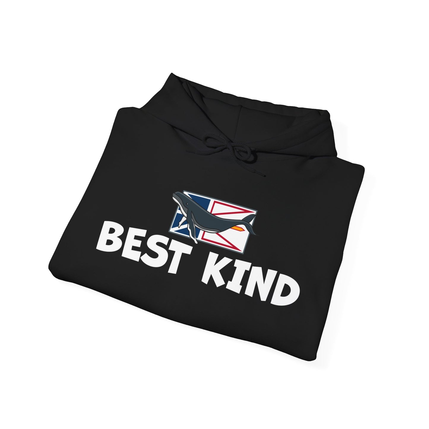 Best Kind Newfoundland Flag Whale Hoodie