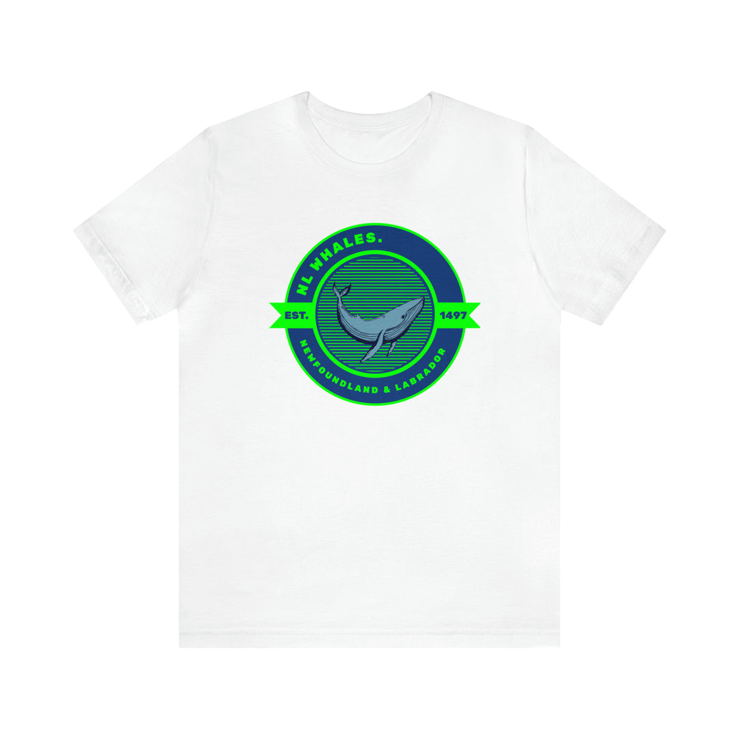 Whale Watching Badge T-Shirt