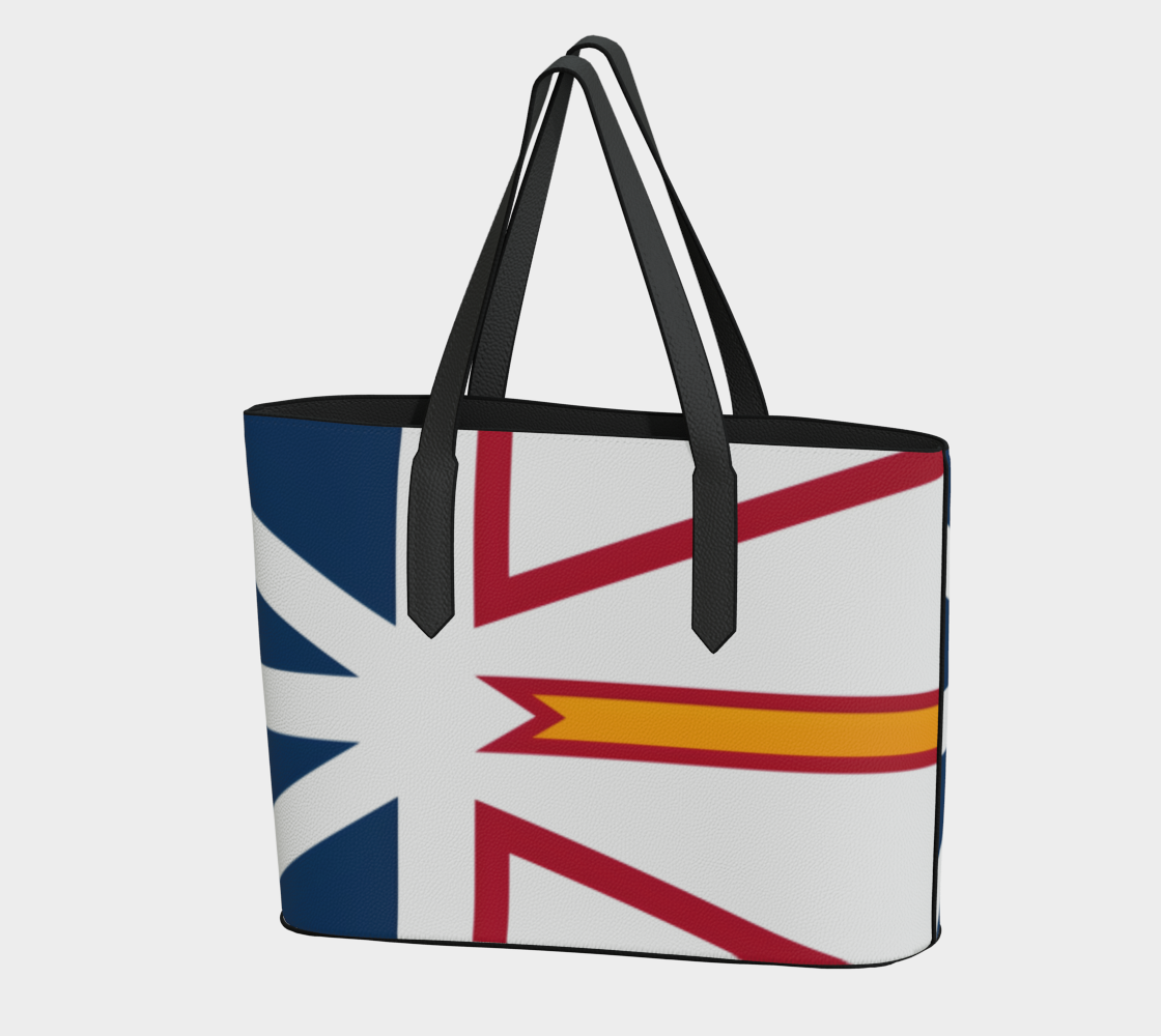 Newfoundland Tri-Color Flag Tote