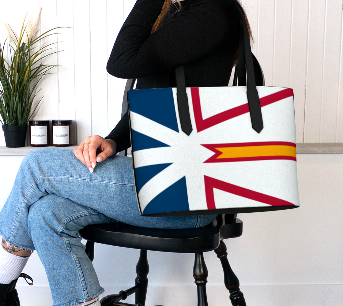 Newfoundland Tri-Color Flag Tote