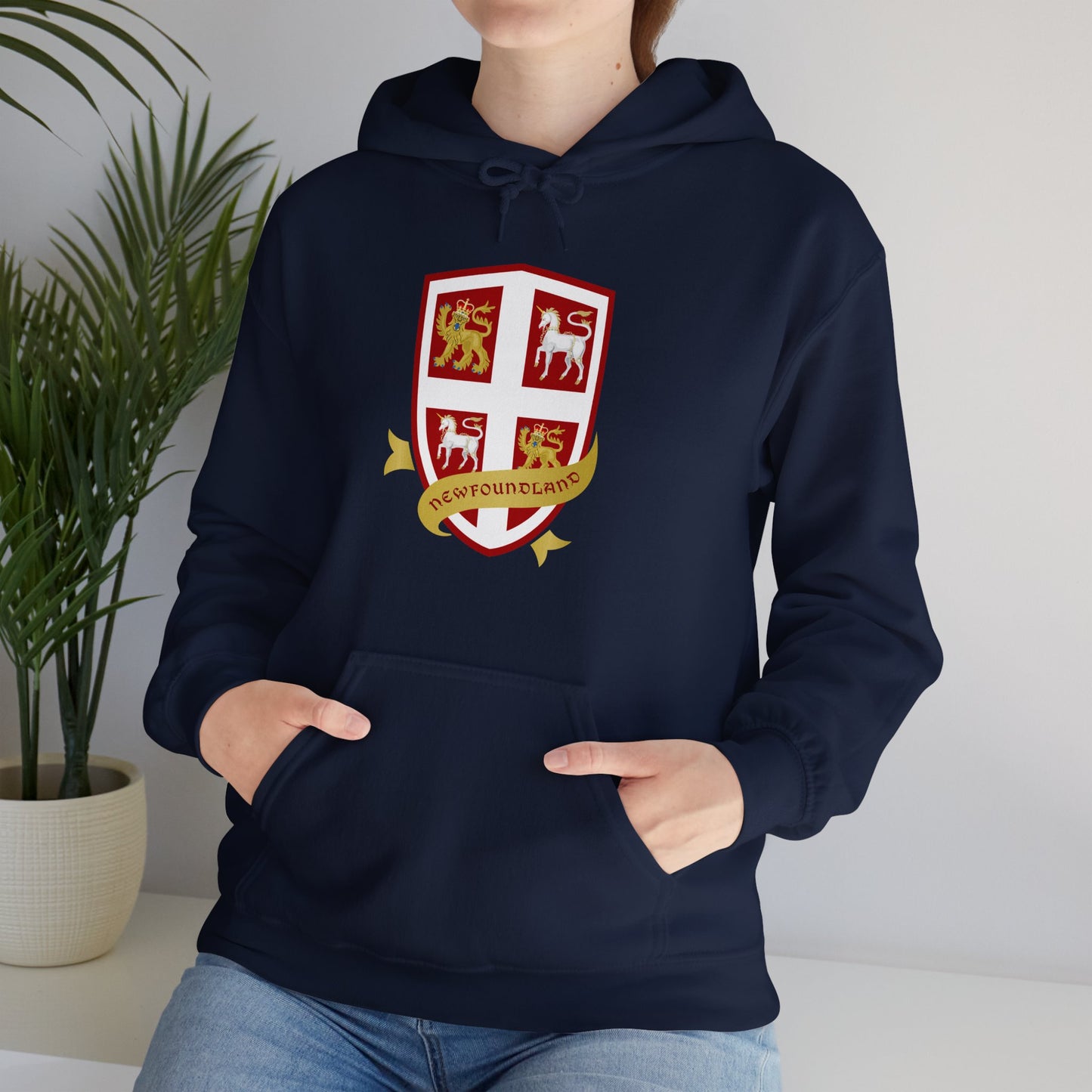 Newfoundland and Labrador Coat of Arms Hoodie