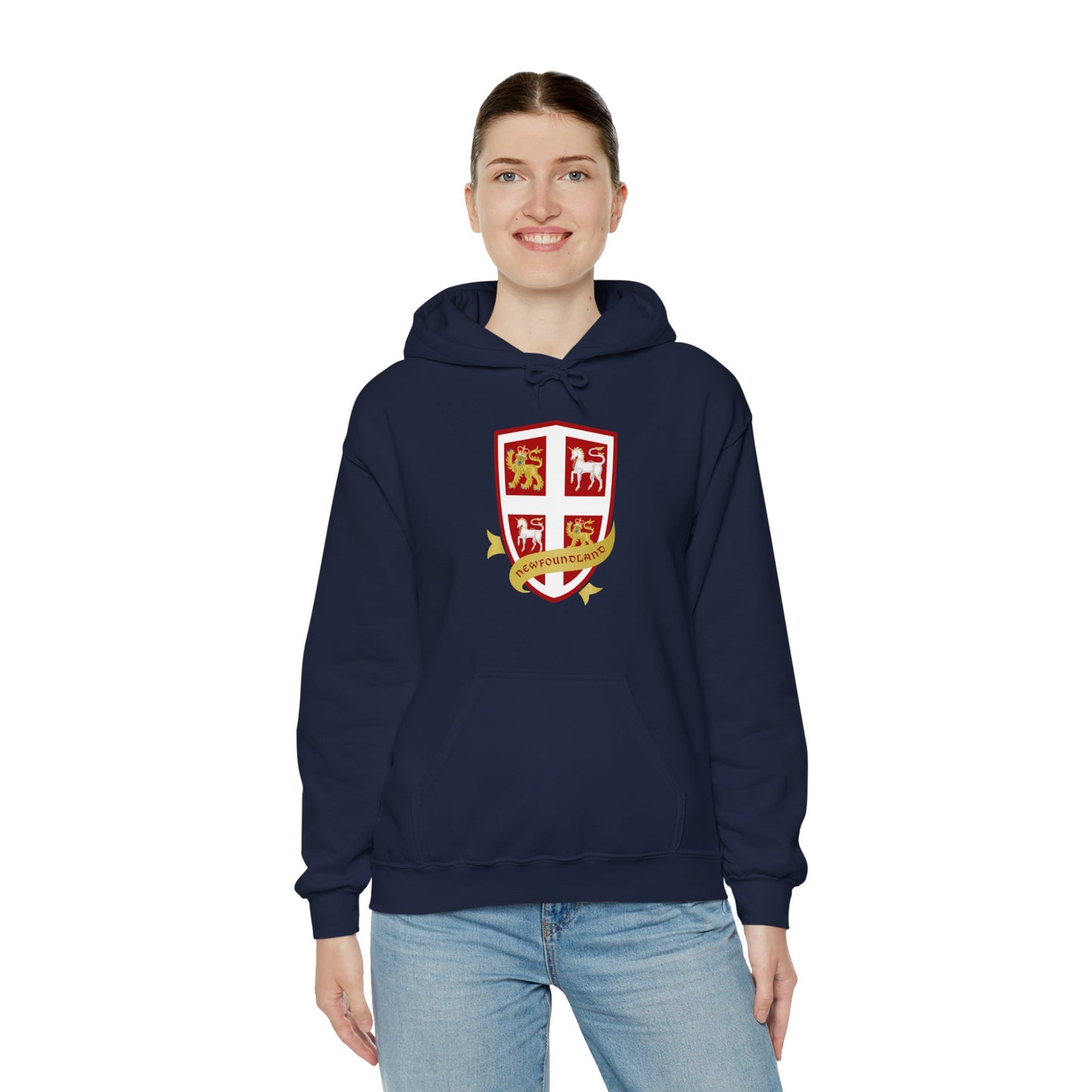 Newfoundland and Labrador Coat of Arms Hoodie