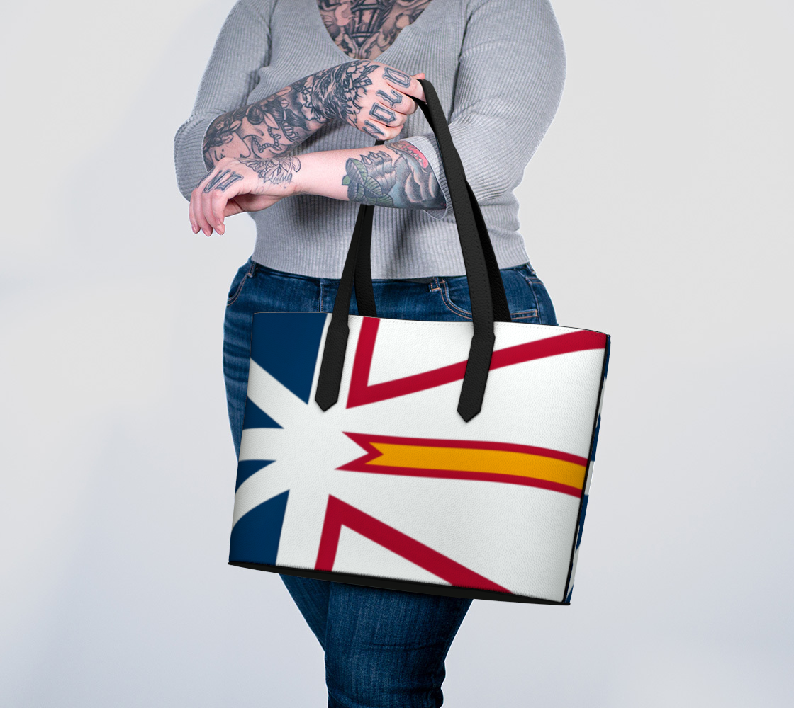 Newfoundland Tri-Color Flag Tote