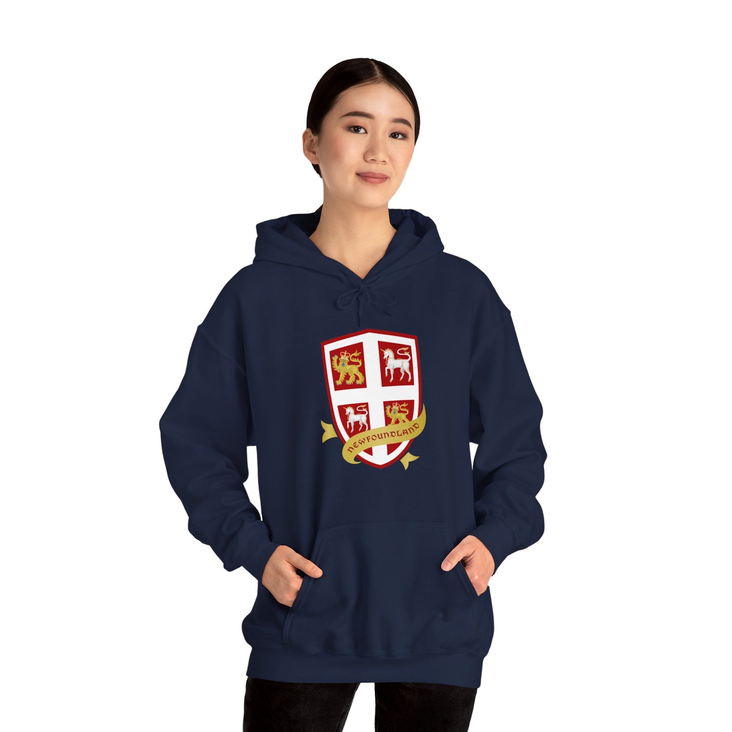 Newfoundland and Labrador Coat of Arms Hoodie