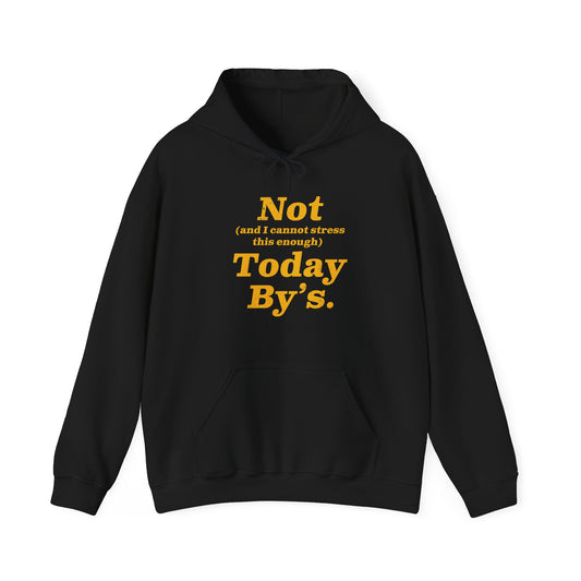 "Not Today B'ys" Hoodie