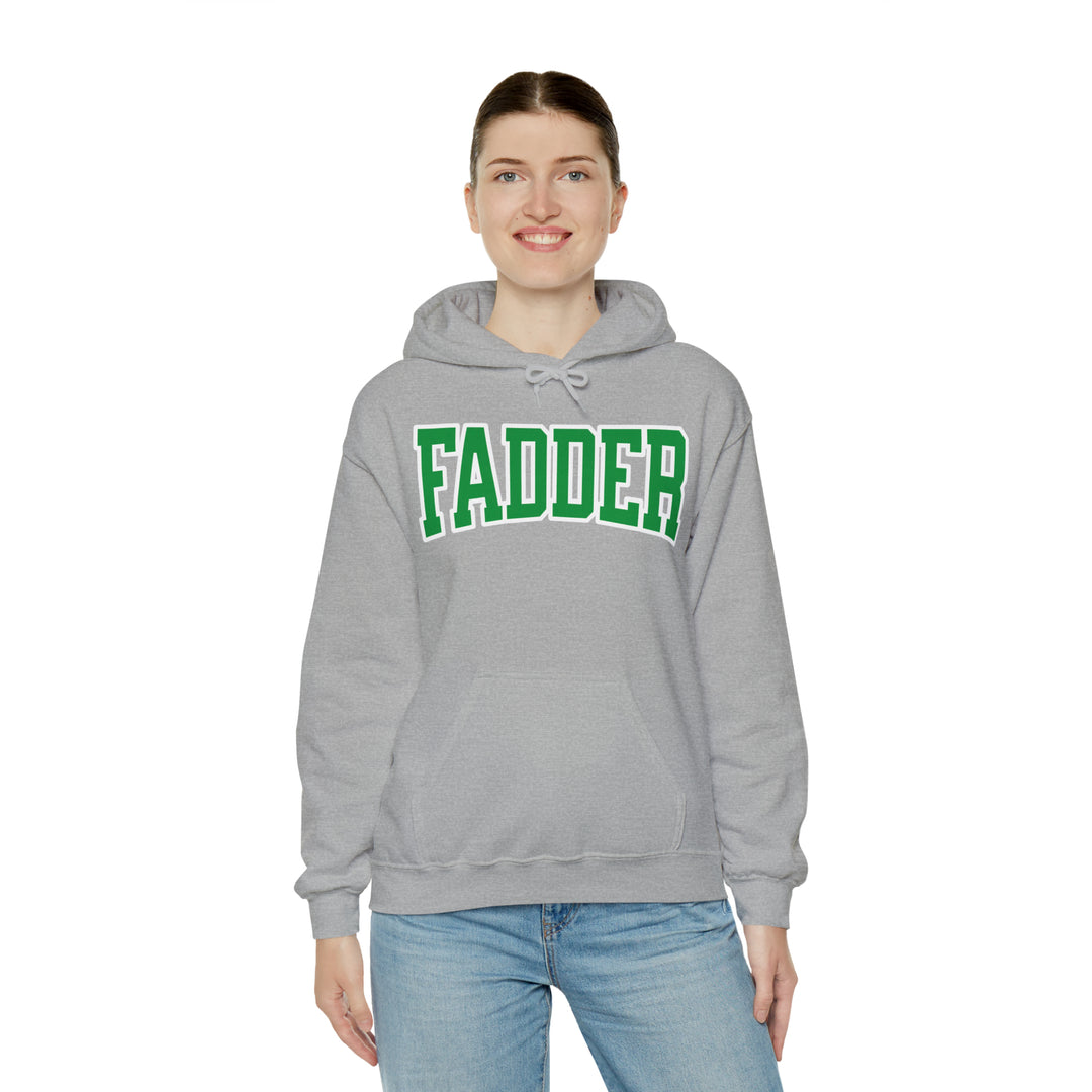 Fadder in Green Hoodie