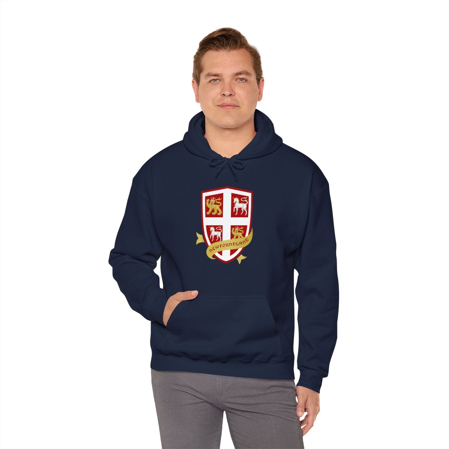 Newfoundland and Labrador Coat of Arms Hoodie